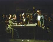 George Caleb Bingham The Puzzled Witness painting